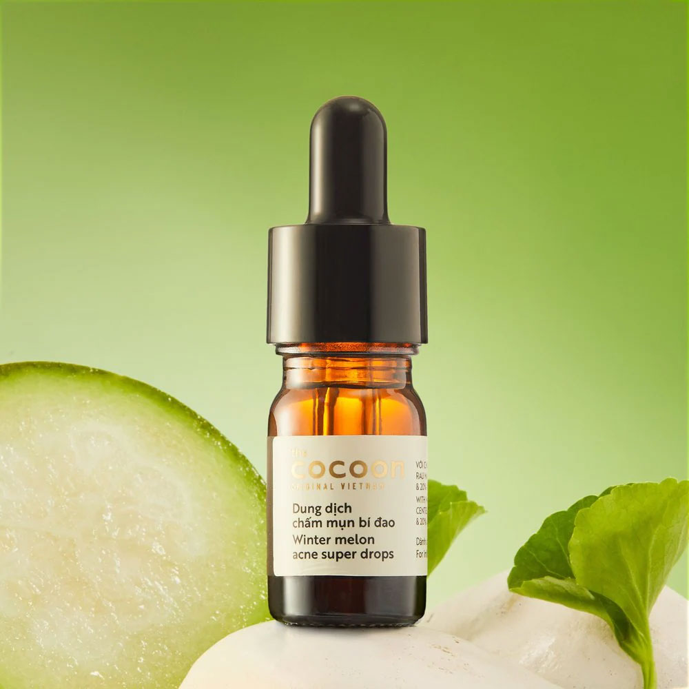Dung dịch chấm mụn bí đao cocoon vietnam 5ml mẫu mới