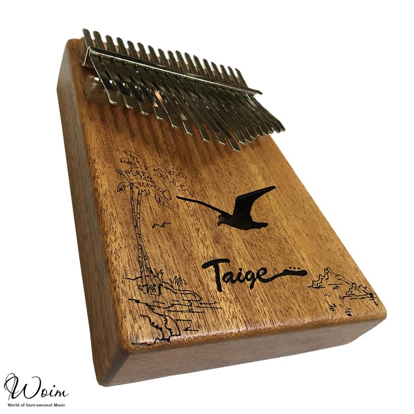 Đàn Kalimba 17 phím Taige gỗ Mahogany
