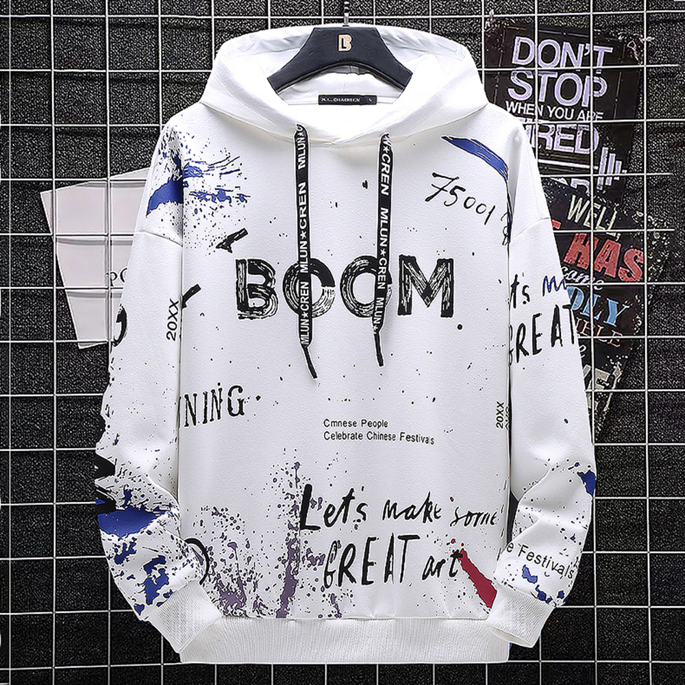 Áo Hoodies Nam Nữ In Chữ "BOOM" Họa Tiết Trẻ Trung Thời Trang Mùa Đông Hot Trend Năm 2024 FORHIMCS2 AO TOP NAM 90000192