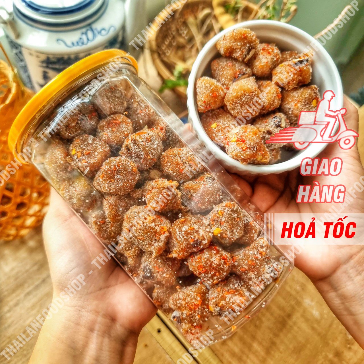 Kẹo Me Cay Đặc Sản Đà Lạt - Lon 500gr