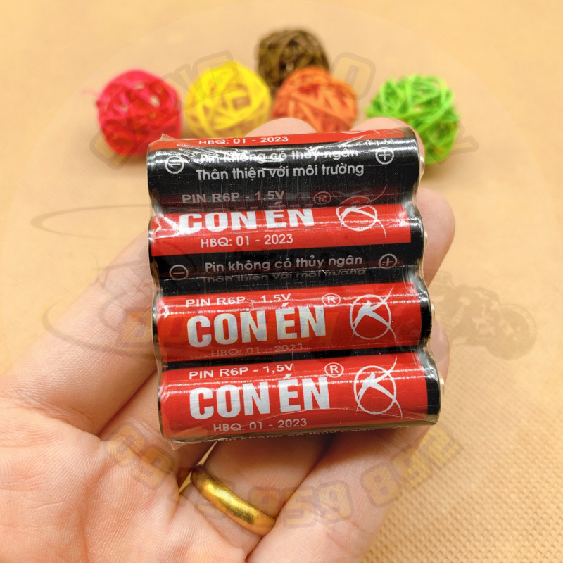 Pin tiểu AA 1.5V Con Én màu đỏ