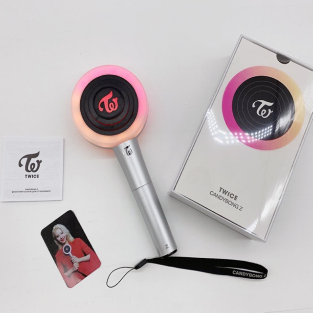 [Tặng Pin+ Card] Lightstick Twice Candybongz Unoff - Gậy Cổ Vũ Twice ( Tặng Pin + Card)