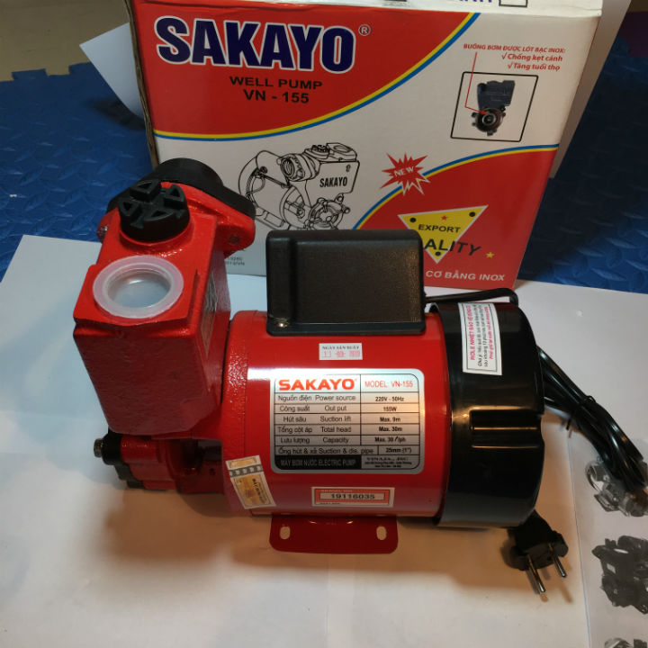 máy bơm nước chân không 155w l máy bơm chân không