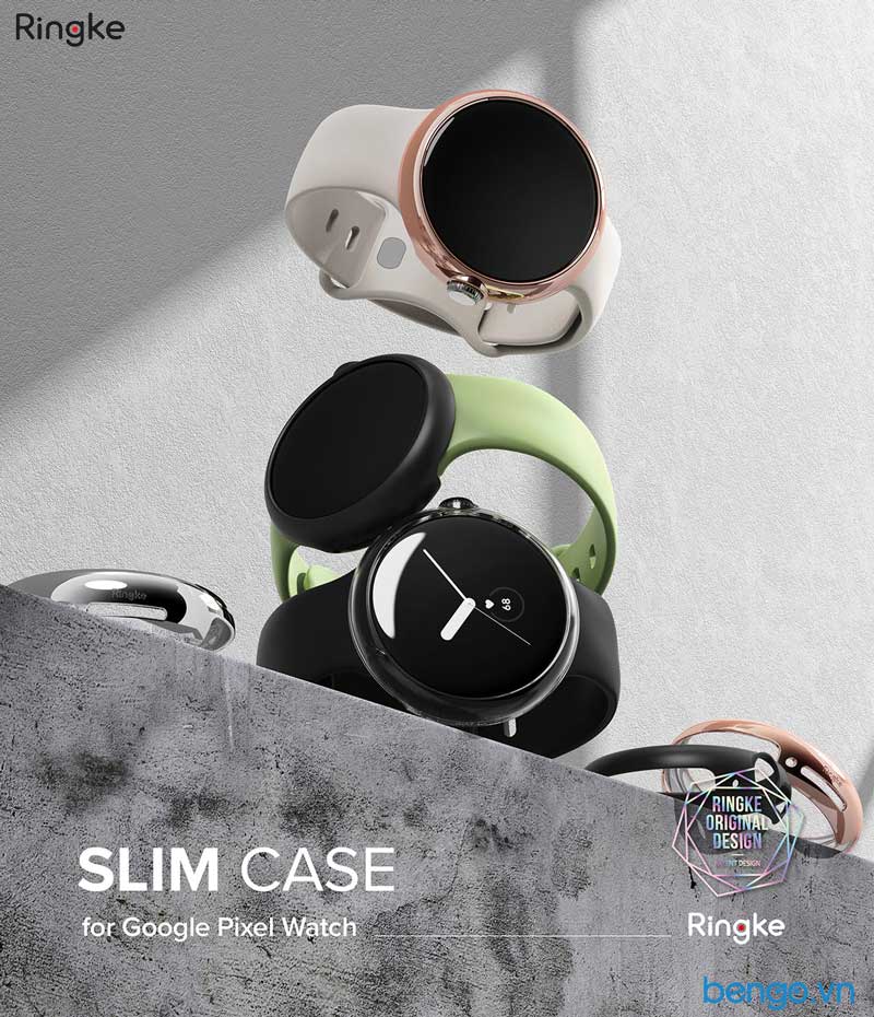 Bộ 2 Ốp Google Pixel Watch RINGKE Slim
