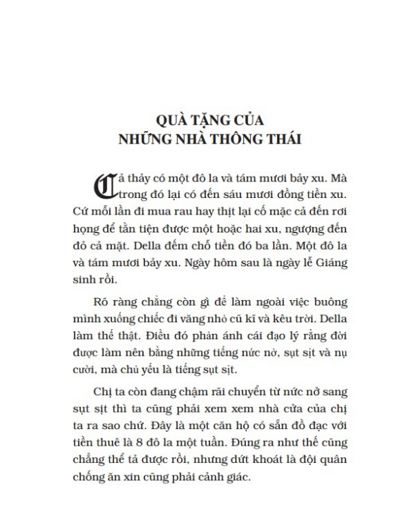 O' henry Truyện ngắn chọn lọc (bìa cứng)