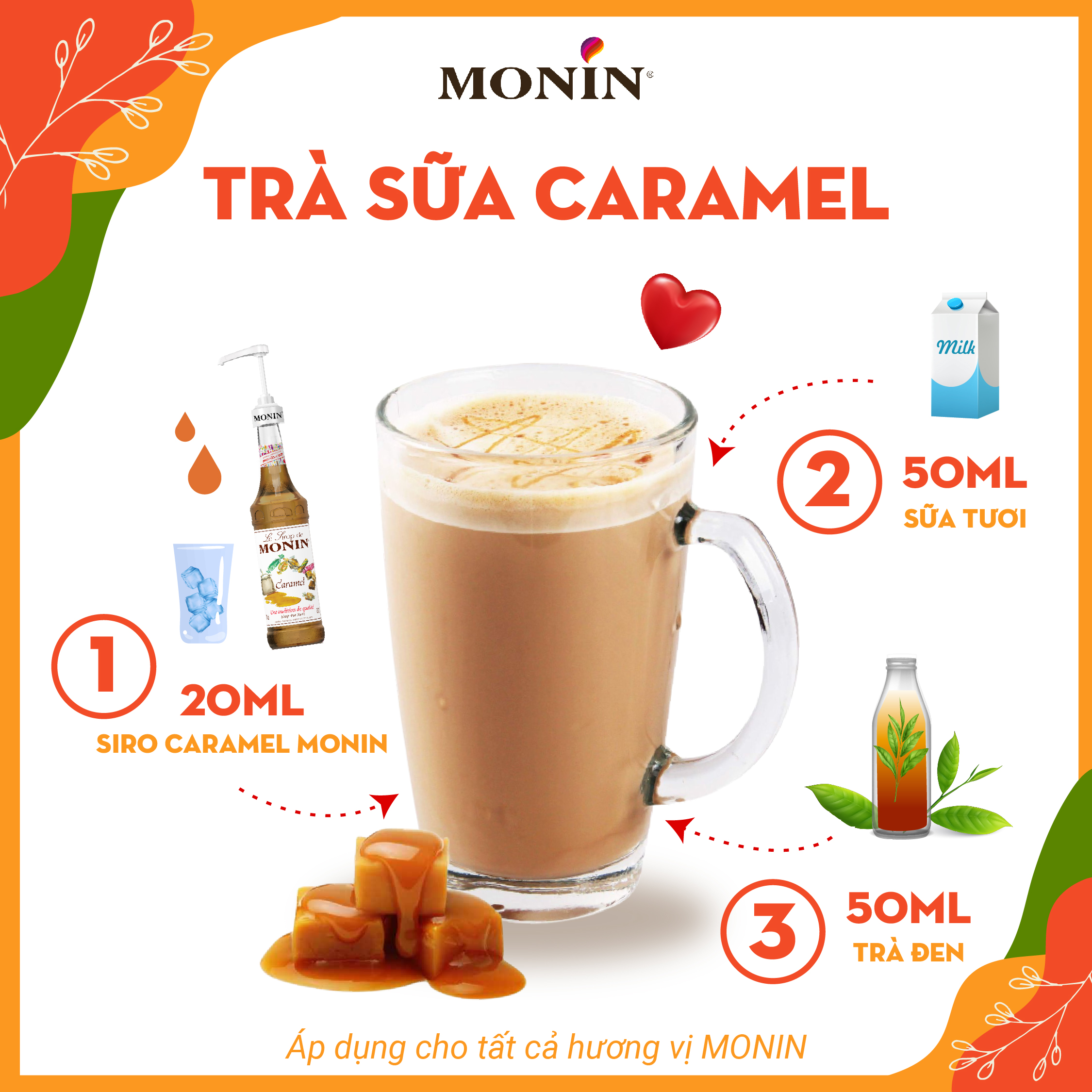Siro Caramel MONIN - 700ML