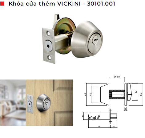 Khóa chốt vickini 30101.001