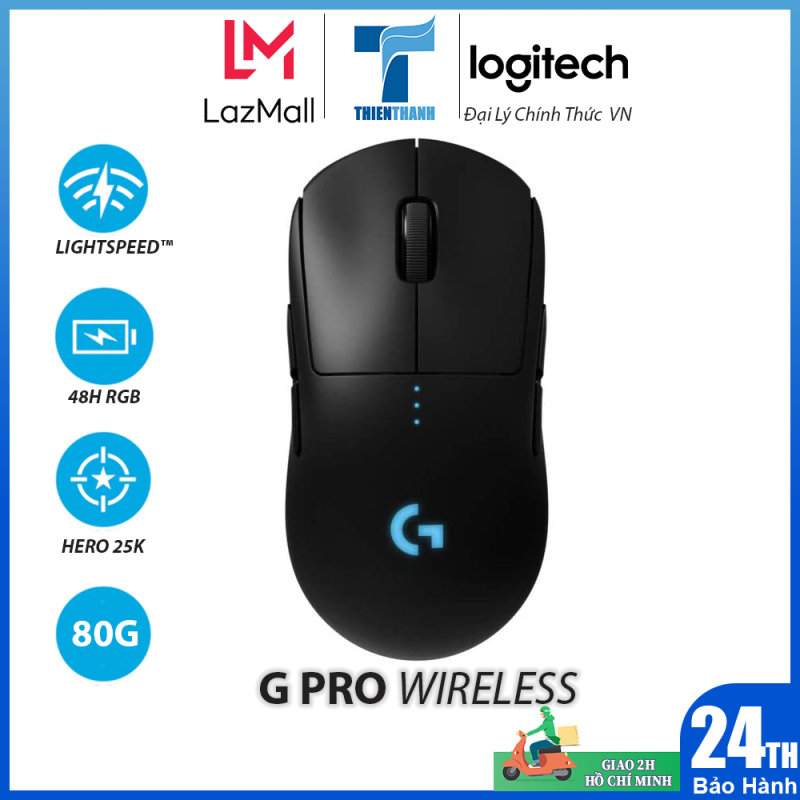 Bảng giá Chuột Game Không Dây Logitech G Pro Wireless - Chính hãng Phân Phối Phong Vũ