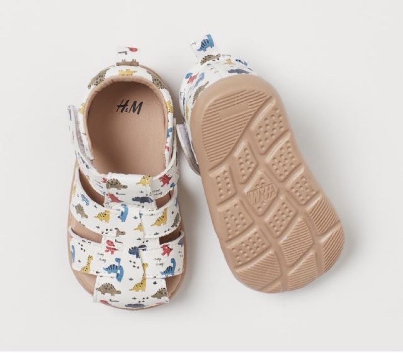 [HCM]Sandal rọ hoạ tiết khủng long H&M TQXK (Kèm ảnh thật)