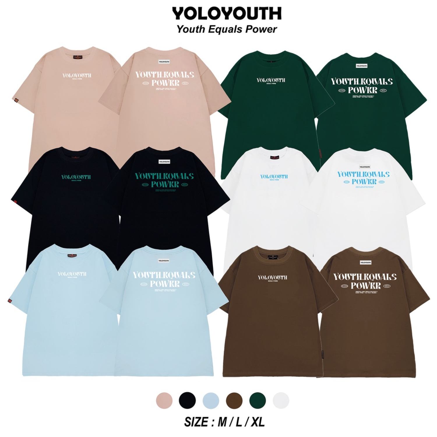 Áo Thun Local Brand YOLOYOUTH BASIC TEE SS1 / SS2
