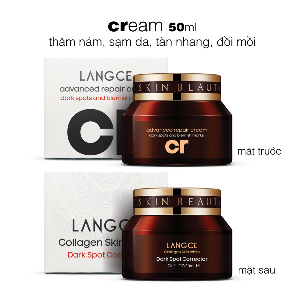 LANGCE Pack Dark Spots Corrector and Blemish Mark 30ml+50ml for MEN