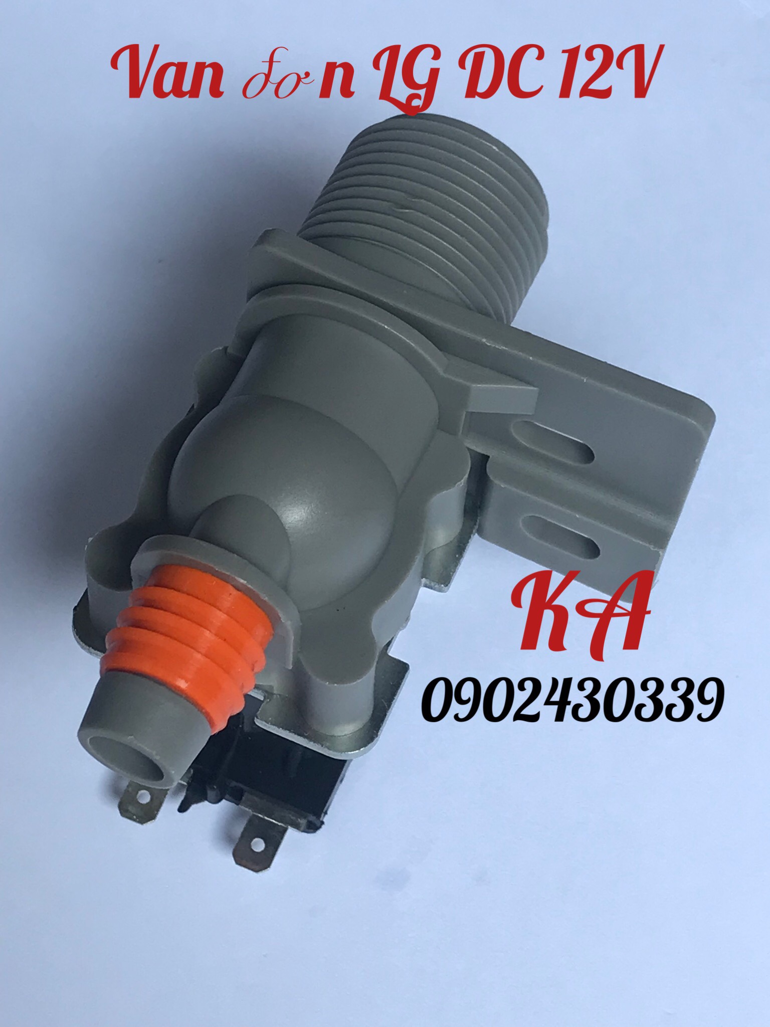 Van cấp nước đơn dùng cho máy giặt LG DC 12V