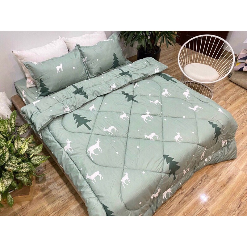 Vỏ Chăn Có Khoá Kéo Cotton Poly 2M2 X2M