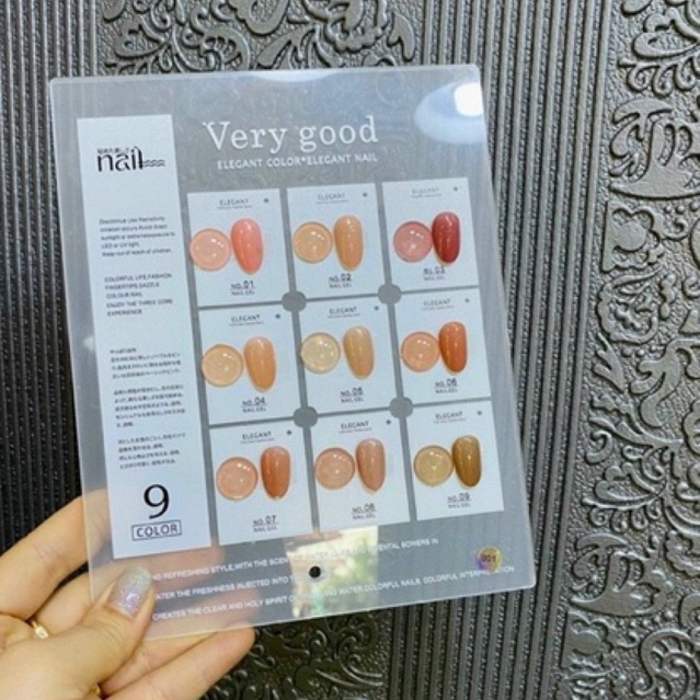 Set sơn thạch 9 màu siêu phẩm mới HOT