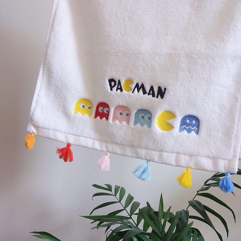 100% Cotton Sợi Cotton Tinh Chế Sợi Mảnh Nghề Thêu Khăn Mặt 100% Cotton Pac-Man Khăn Tắm Màu Trẻ Em Khăn Mặt Người Lớn Khăn Mặt