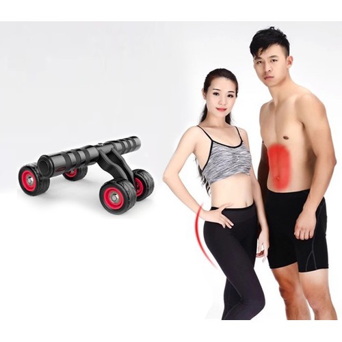 Con Lăn Tập Bụng 4 Bánh