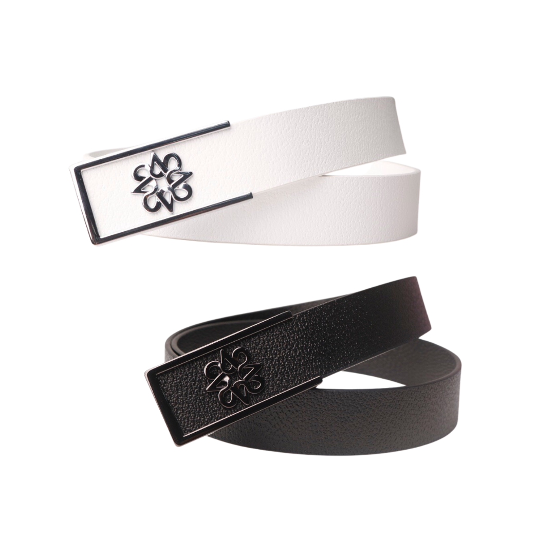 Thắt Lưng Golf Da Pu Nữ Viền Kim Loại - Belt