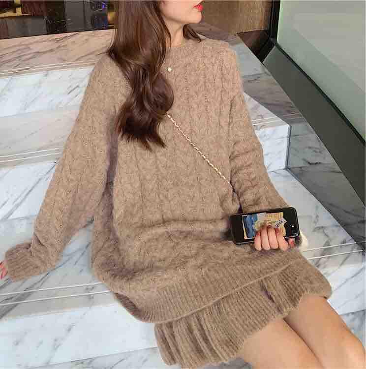 Váy Len Đuôi Cá Cao Cấp QC