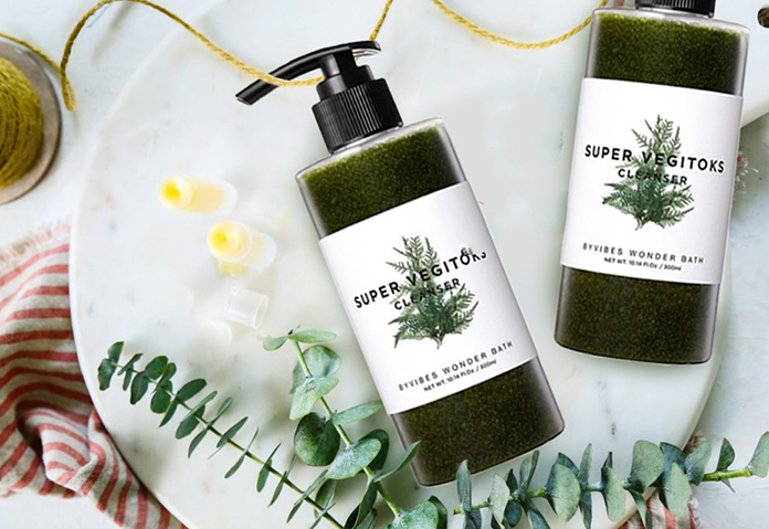 (SUPER VEGITOKS) Sữa Rửa Mặt Byvibes Wonder Bath Super Vegitoks Cleanser 300ml
