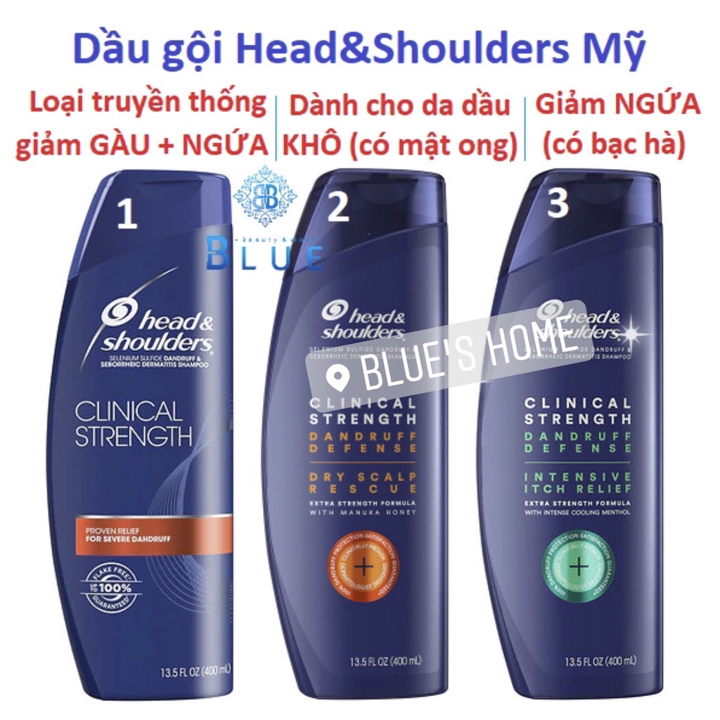 Dầu gội Head & Shoulders Clinical Strength