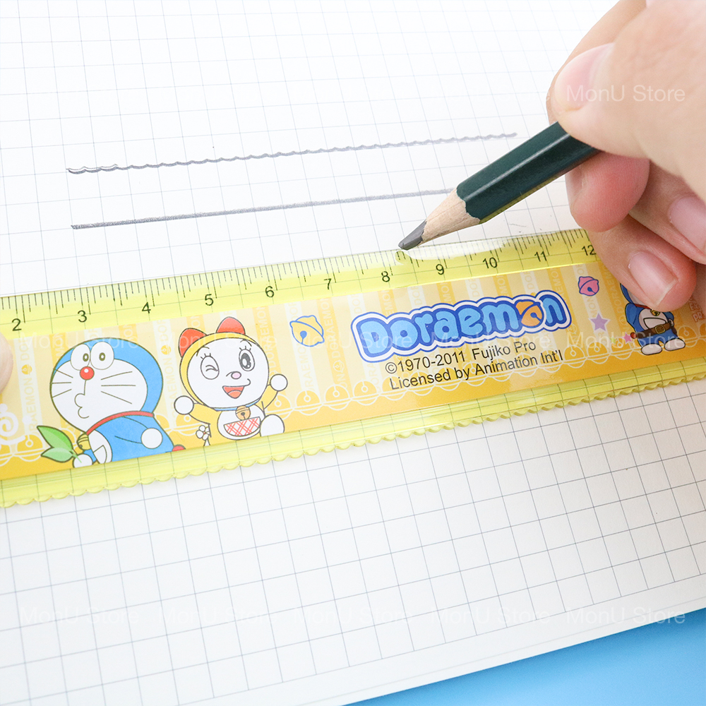 Thước kẻ 15cm DORAEMON DOREMON dễ thương cute TooYoo BK00366