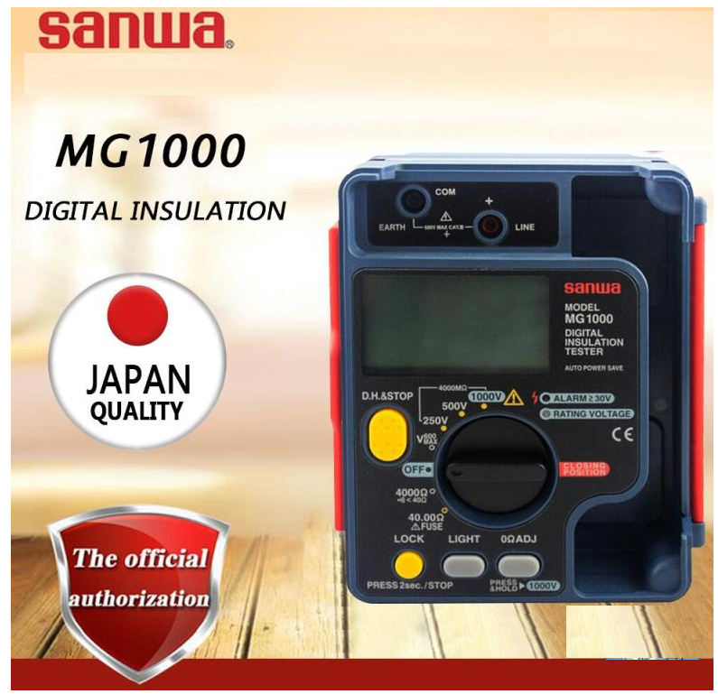 Đồng hò đo điện trở cách điện 1000V