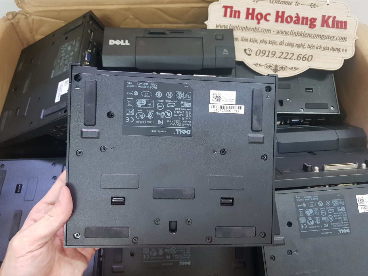 Docking Dell Pro3x E-port dùng cho laptop dell latitude - dell precision