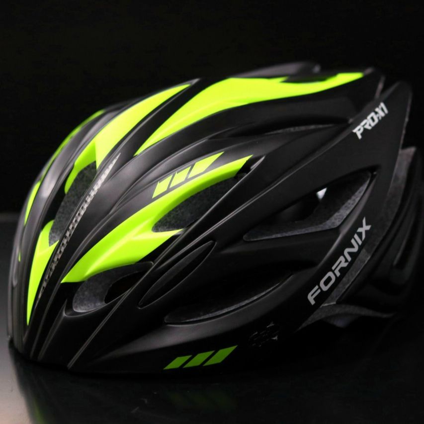 Mũ Bảo Hiểm Xe Đạp FONIX  X1 (MÀU ĐEN LÁ )