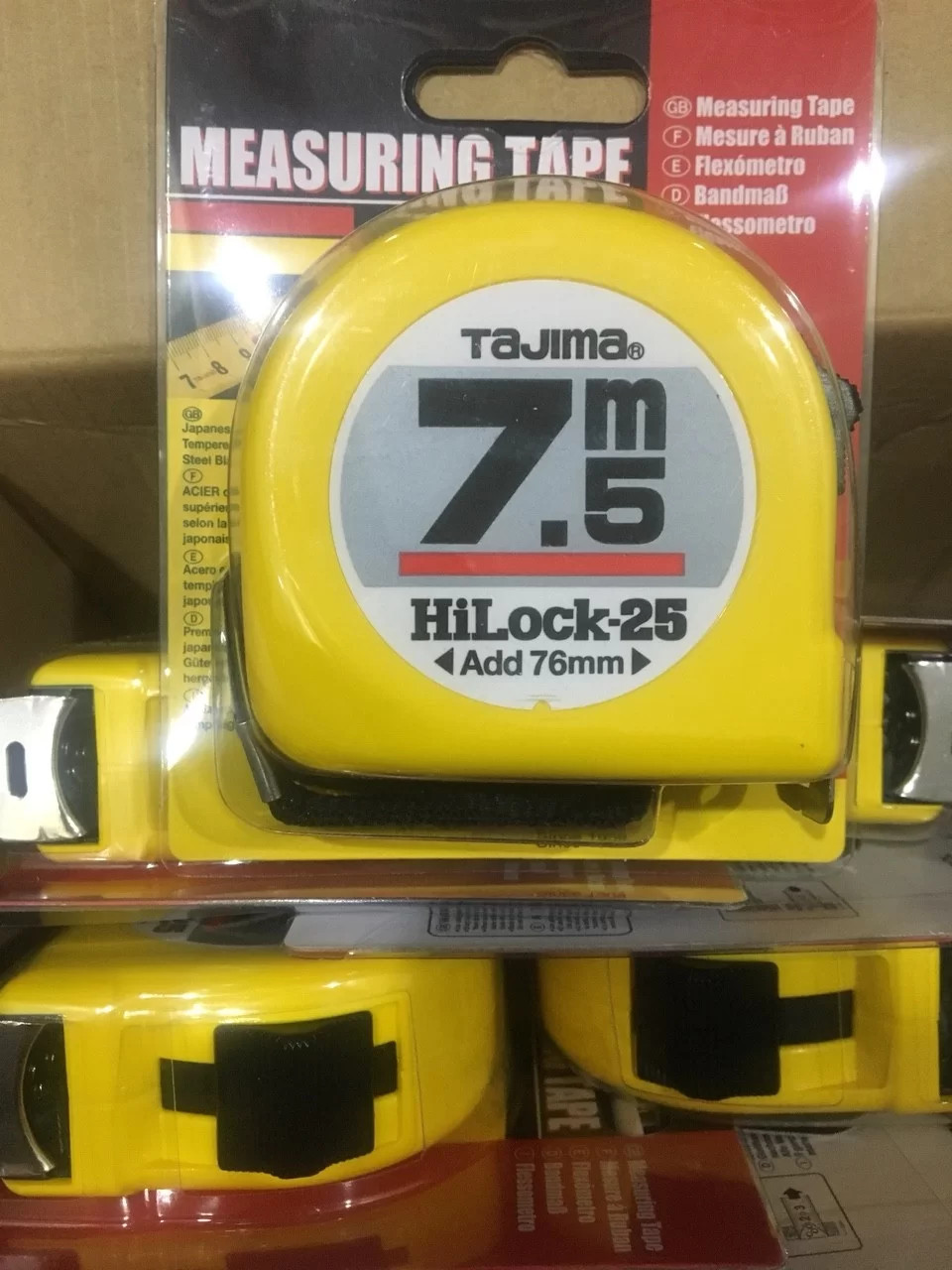 7.5mx25mm thước cuộn tajima h5p75mw