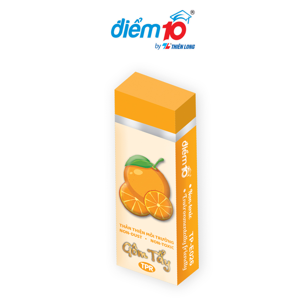 Gôm tẩy không độc hại Thiên Long Điểm 10 TP-E026