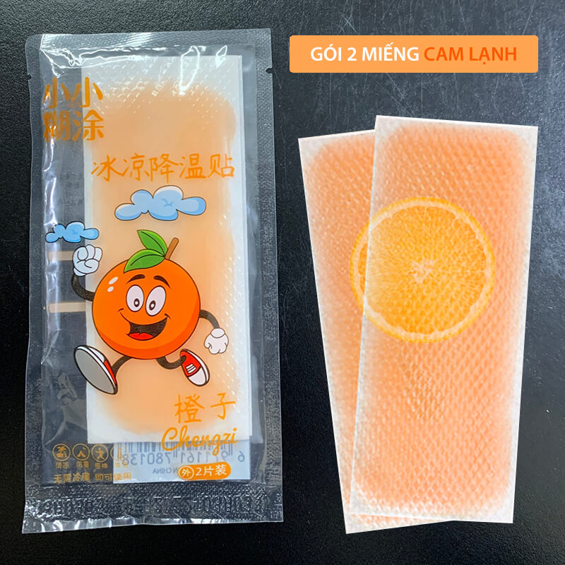 4Bags/8Pcs Summer Cooling Artifact Heat Dissipation Cool Ice Stickers Cartoon Outdoor Travel Heatstroke Prevention Refreshing Cold Stickers
