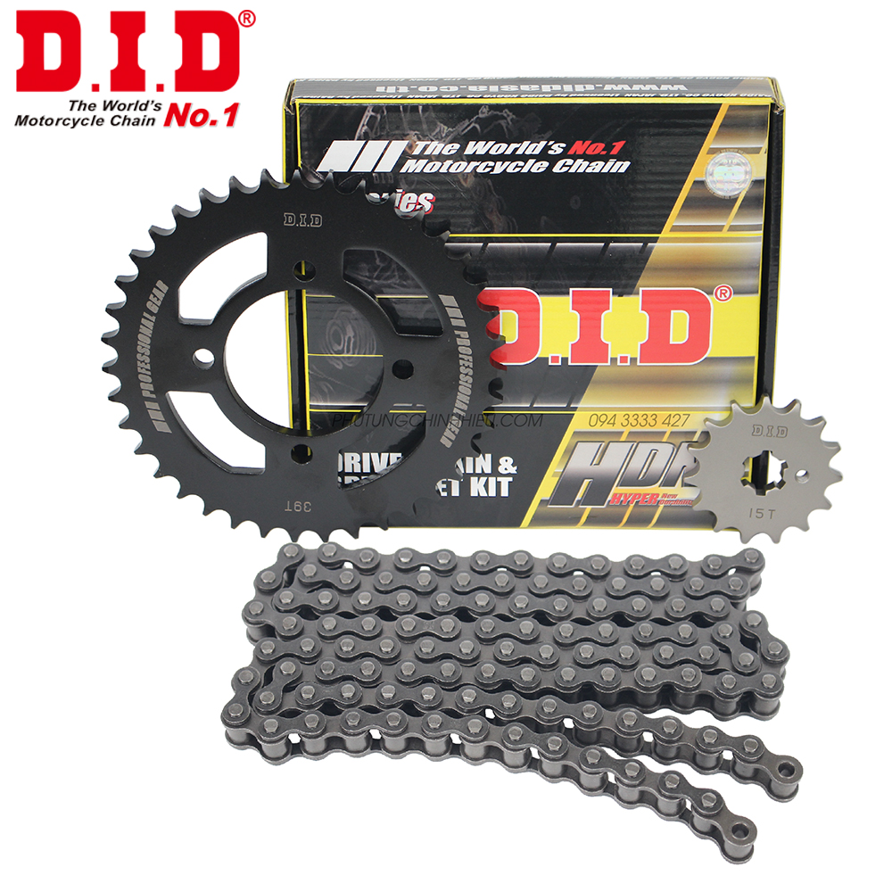 Nhông sên dĩa did exciter 135/2009 hdn - 100% hàng chính hãng