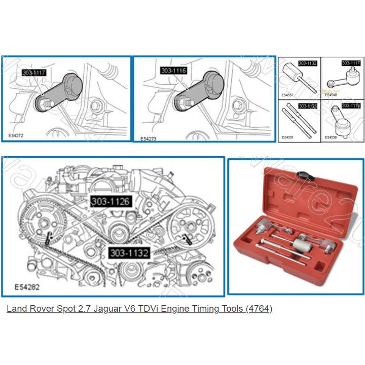 Dụng cụ đặt cam Range rover v6 2.7