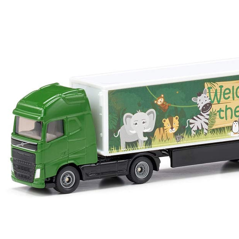 Xe Container Siku 1627 - Mẫu 2 - Màu Xanh Lá