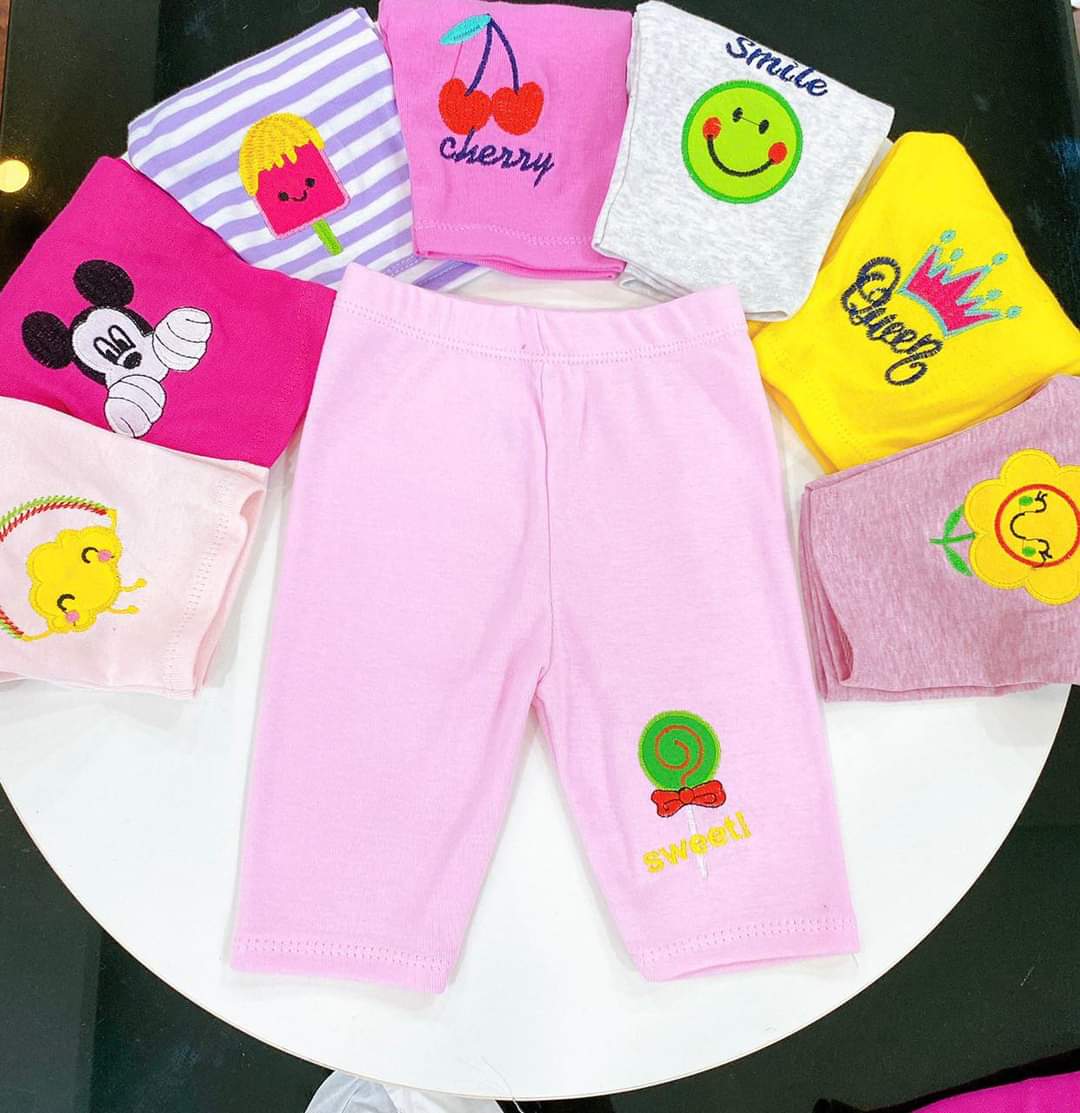 Quần legging lửng cho bé