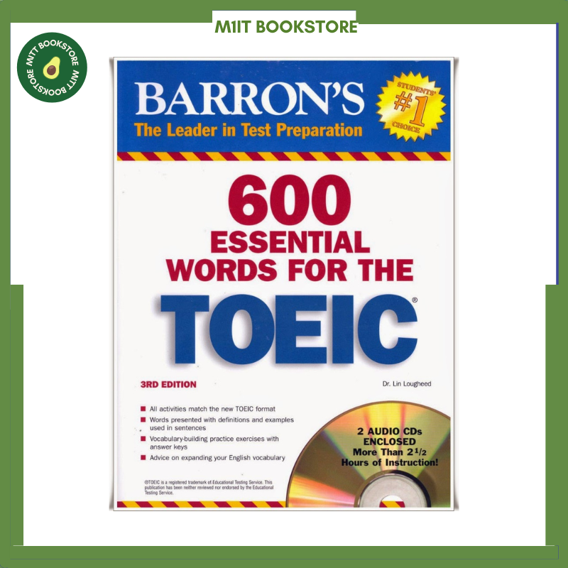 Sách 600 Essential Words For The TOEIC (File nghe và đáp án gửi qua mail)