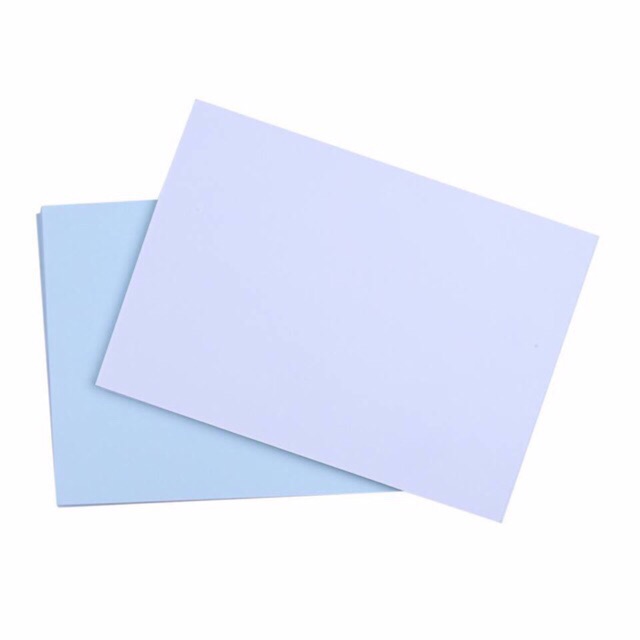 Giấy decal đế xanh khổ A3 xấp 100 tờ