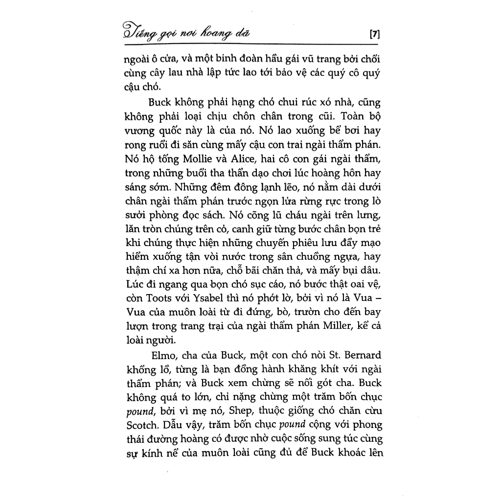 Sách - Tiếng Gọi Nơi Hoang Dã (Bìa Cứng)