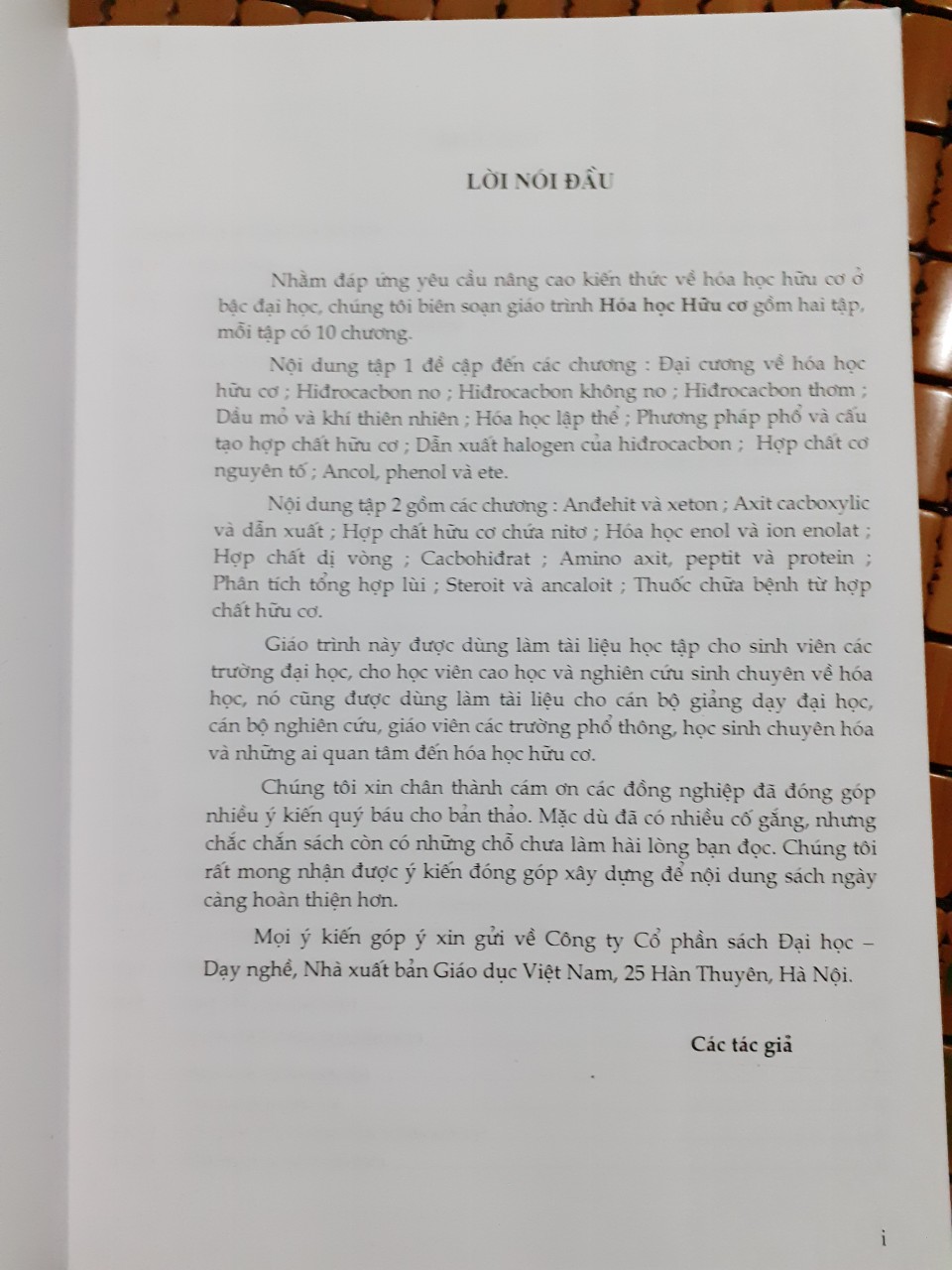 Hoá Học Hữu Cơ Tập 2