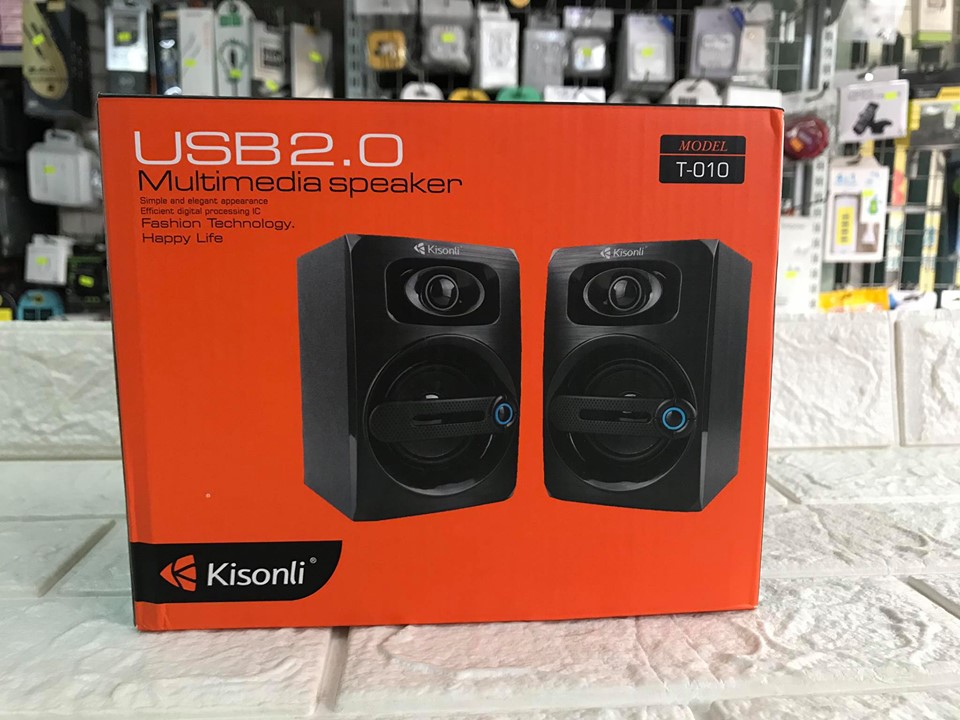LOA MÁY TÍNH 2.0 KISONLI T-010