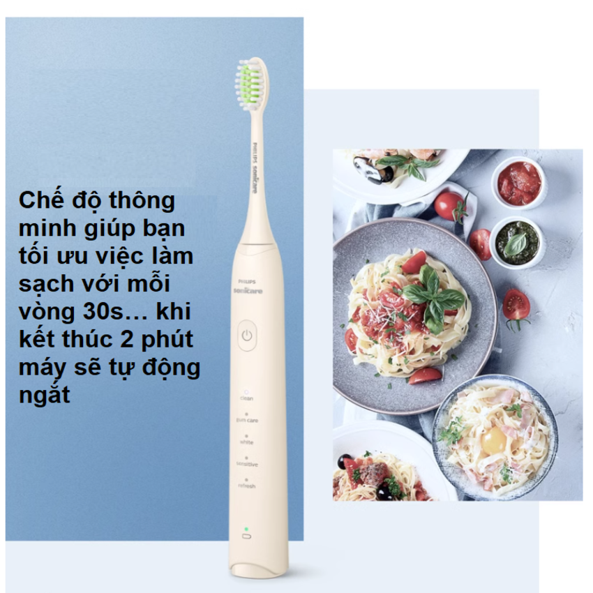 Sonicare hx2471 series 3200 five-modes integrated electric toothbrush