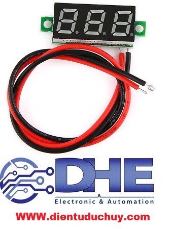 VOLT KẾ 0 - 100VDC (LED 0.28'')
