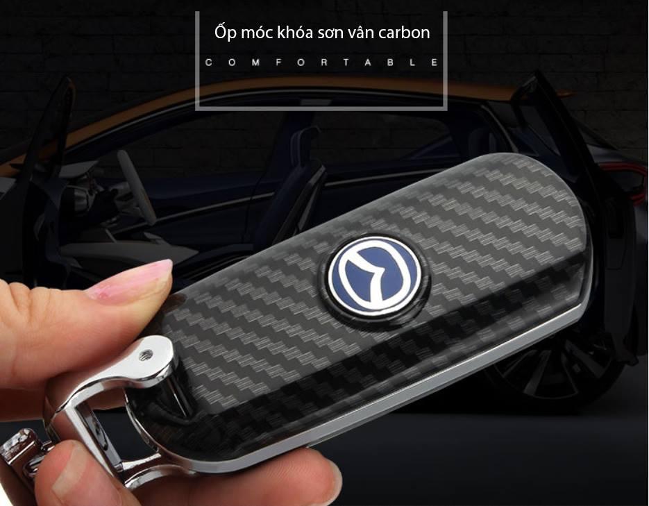 BAO DA CHÌA KHÓA CACBON XE MAZDA 3