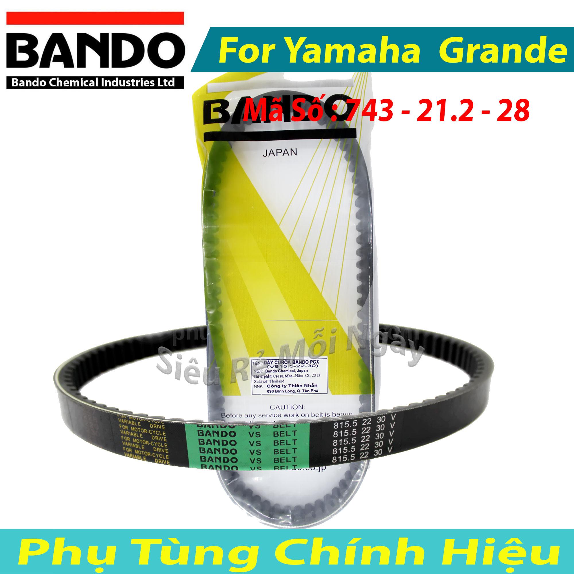 [HCM]Dây Curoa YAMAHA Grande 125cc Bando Thái Lan