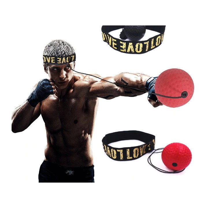 Quả Bóng Phản Xạ Tập Đấm Bốc,Boxing Treo Đầu (Hàng Loại 1)