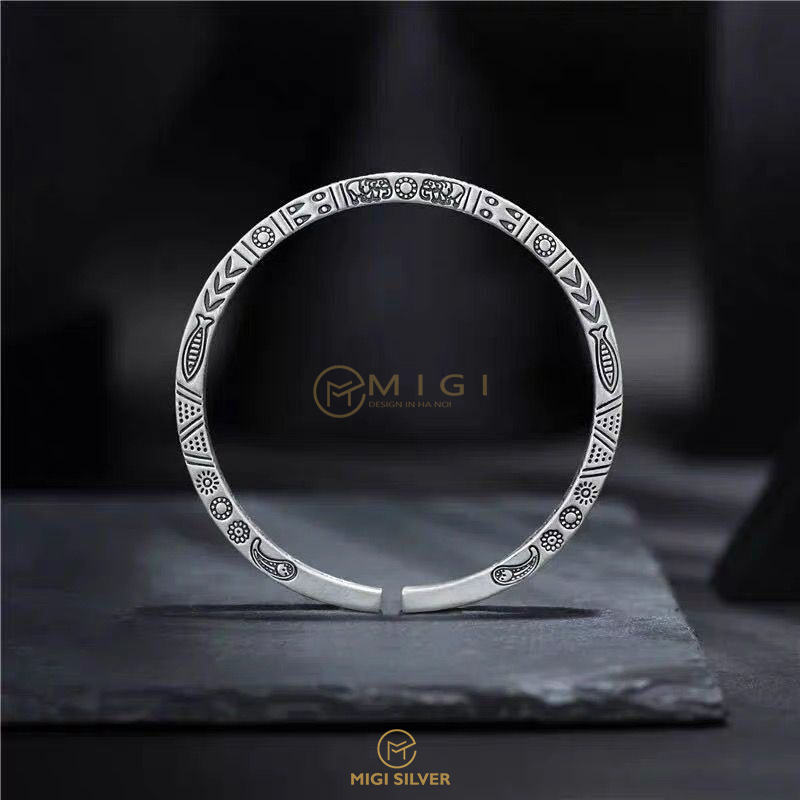 Lắc tay bạc nam nữ - AI Cập