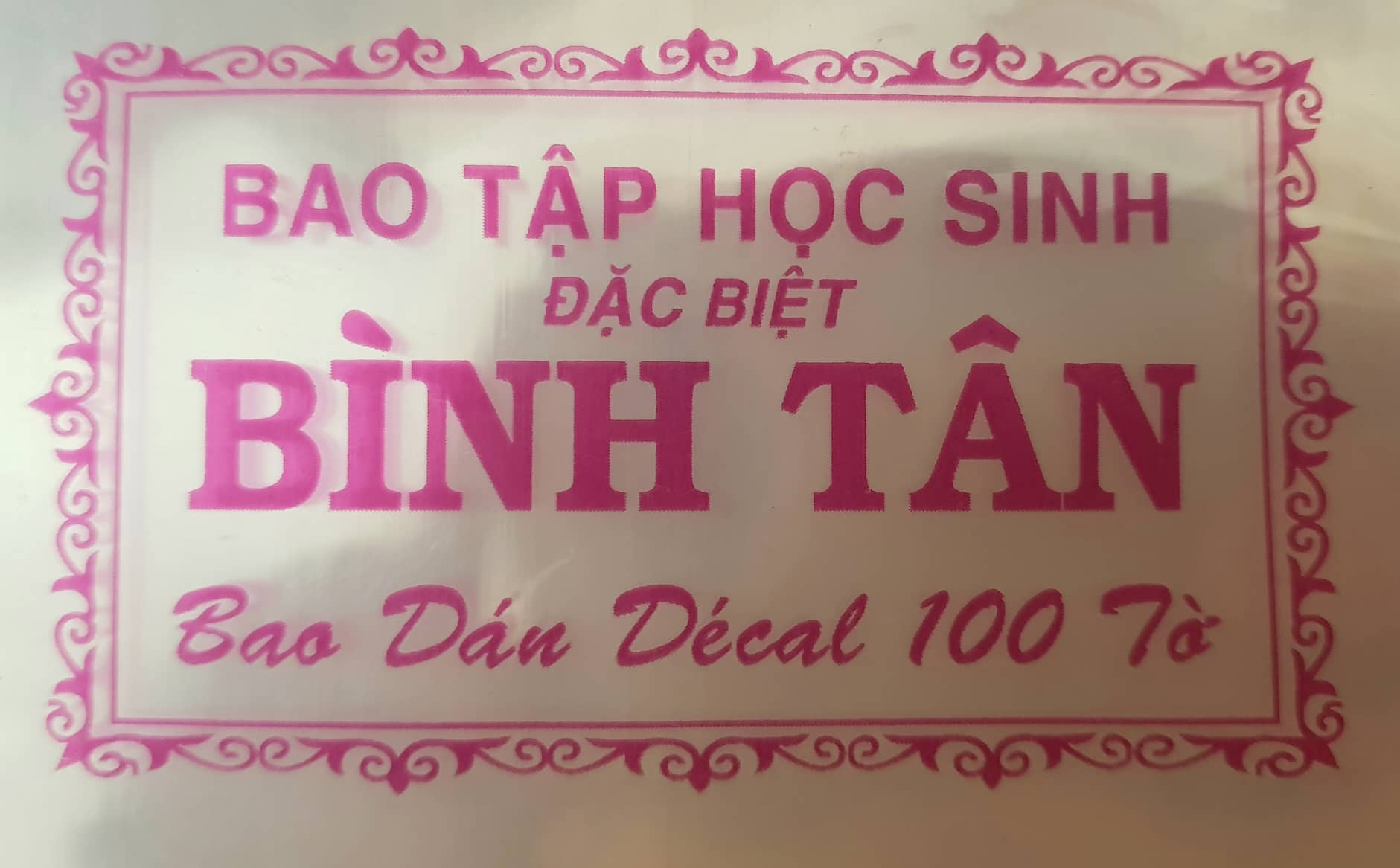 Set 10 bìa kiếng bọc sách, bọc vở dày cho bé