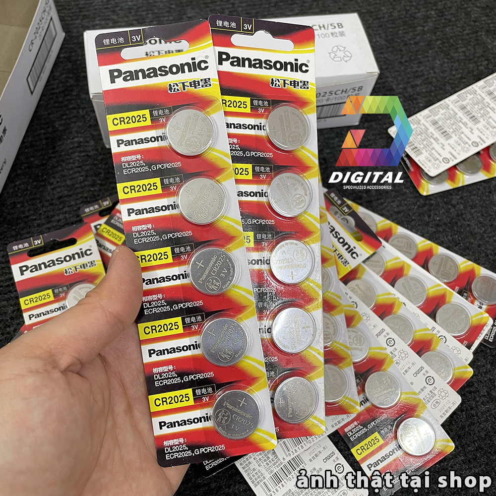 Pin Panasonic Cmos CR2025 Lithium 3V Chính Hãng
