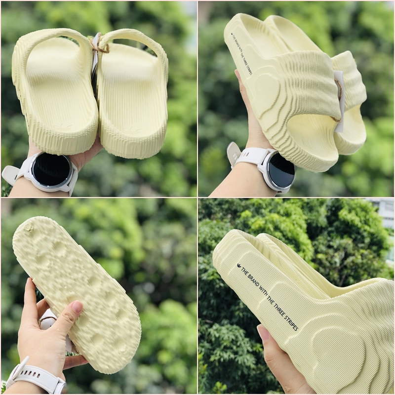 HOÀN TIỀN 15% - Dép adilette 22 Dép đúc DAS chống thấm nước adilete nguyên khối quai ngang nam nữ chất xịn siêu bền chống hôi chân TẶNG Hộp Hãng