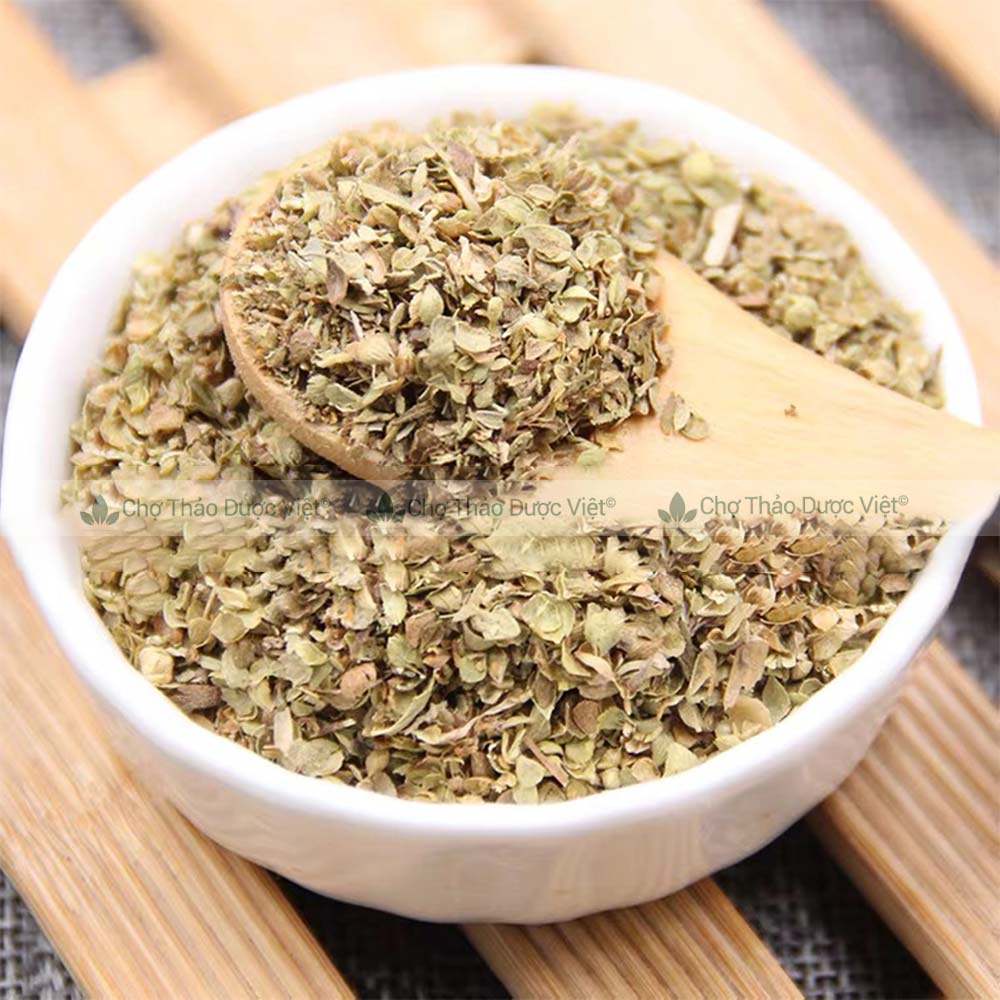 Lá kinh giới khô 100g, không lẫn cành, thơm, sạch, hỗ trợ ngừa cảm cúm, kháng khuẩn, tốt cho hô hấp